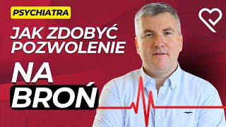 Psychiatra o POZWOLENIU NA BROŃ Nawet osoba z zaburzeniami może je otrzymać [upl. by Deva]