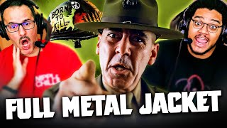 FULL METAL JACKET 1987 MOVIE REACTION FIRST TIME WATCHING Vincent DOnofrio  Stanley Kubrick [upl. by Gardell]