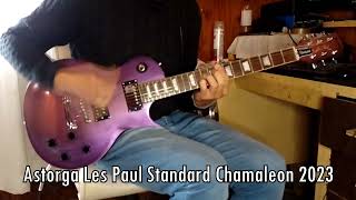 Astorga Les Paul Standard Chamaleon 2023  Audiotest [upl. by Ollie440]