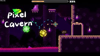 Pixel Cavern Daily level All coins [upl. by Yarg]