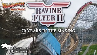 Ravine Flyer II History amp Review  Waldameer Gravity Group Wooden Coaster [upl. by Galatia]