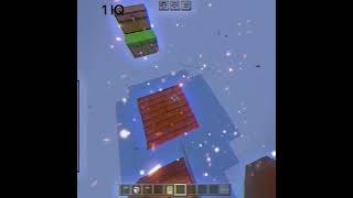 690 IQ VS 1369 IQ minecraft minecraft iq trending youtubeshorts SmartyBoy 20 [upl. by Jochbed]