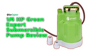 Best Submersible Water Pump for Home Use  Green Expert 14HP Submersible Utility Pump [upl. by Okiam70]