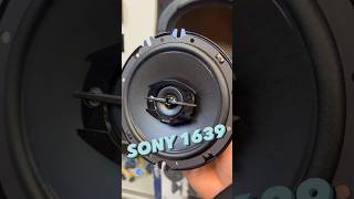 Sony XSGTF1639  6quot coaxial speaker sound check [upl. by Ennahtur]