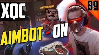 XQC CHEATS IN OVERWATCH  xQc Stream Highlights 89  xQcOW [upl. by Yedorb]