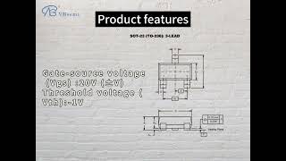 K520VB is a SOT23 package PChannel field effect MOS tube [upl. by Aralk]