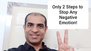 Mitesh Khatri  2 Steps to Stop any Negative Emotion Forever [upl. by Edak]