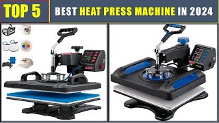 BEST Heat Press Machines 2024  TOP 5 Best VEVOR Heat Press Machines [upl. by Idolla]