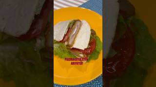 Air Fryer Piadina with Cotoletta  Quick amp Easy Italian Recipe AirFryerCotolettaitalianrecipe [upl. by Haym759]