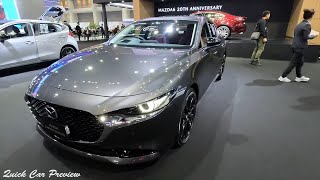 LOOK AROUND 2024 Mazda 3 Sedan Carbon Edition [upl. by Oriole]