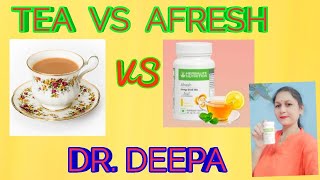 Herbalife Afresh VS TEA  AFRESH Health Benefits  Afresh Energy Drink  Dr Deepa [upl. by Renat617]