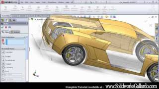 Solidworks Car Tutorial  How To Model a Car In SolidWorks [upl. by Reeba786]