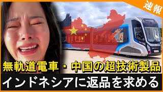 【速報】インドネシア、中国の無軌道鉄道システムの緊急撤去を命令！情けない品質、一連の致命的な欠陥が暴露され、背後にある恐ろしい政治的陰謀が明らかになる！ 「技術大国」中国が崩壊！？ [upl. by Merri]