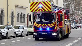 Pompiers Lyon Engins compilation [upl. by Nnylireg911]