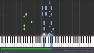 Falco  Rock Me Amadeus Piano Tutorial Synthesia [upl. by Alacim516]