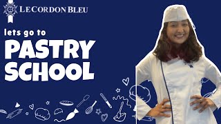 spend the day at Le Cordon Bleu  PASTRY SCHOOL [upl. by Didier]