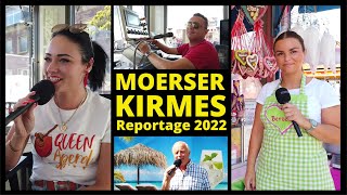 Reportage  Moerser Kirmes 2022  Interviews mit den Schaustellern und mehr [upl. by Arval837]