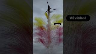 Air show ✨v2vishal military army helicopter shorts viralshorts trending funny india [upl. by Dorrahs]