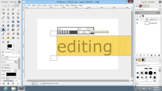 How to Edit Text in GIMP [upl. by Bang]