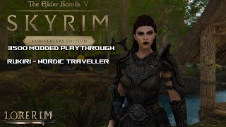 🔴LIVE LoreRim 22 Rukiri The Nordic Traveller🔴 [upl. by Philpot]