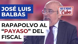 Rapapolvo de Balbás al “payaso” del Fiscal General y a “Koldillo” [upl. by Alyakcim871]