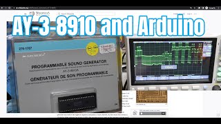 AY38910 Sound Generator with Arduino [upl. by Anoy]