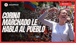 🔴 EN VIVO 🇻🇪 MARIA CORINA MACHADO HABLA CON EL PUEBLO [upl. by Weatherby]