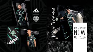 adidas x Celtic FC reveal 202223 Away Kit  Preorder now [upl. by Nosemyaj]