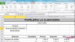 Tutorial Excel  Desplegables y buscarv [upl. by Darren]