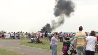 Camera was rolling for Dayton Air Show Crash [upl. by Elagibba804]