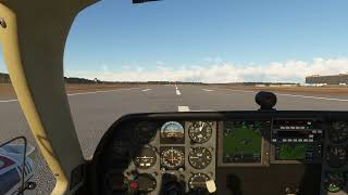 MSFS 2020 Blackbird Sim Cessna 310R Smooth Landing at KTLH [upl. by Eldora]