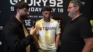 GLORY 92 Bahram quotThe Goldenwolfquot Radjabzadeh [upl. by Sadie]