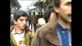 Bursa Okçular Çarşısı yıl 1996 Daha internet hayatımıza girmemiş 90lı yıllar herkes mutlu Bursa [upl. by Cheston]