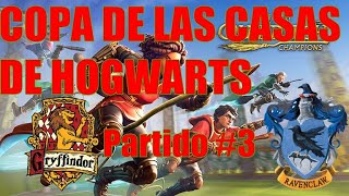 Harry Potter Quidditch Champions  Copa de las Casas de Hogwarts Partido 3 Gryffindor VS Ravenclaw [upl. by Si]