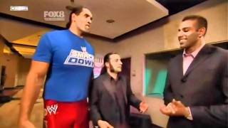 Great Khali New Punjabi Friend WWE Jinder Mahal confronts Khali in the Ring [upl. by Eustacia]