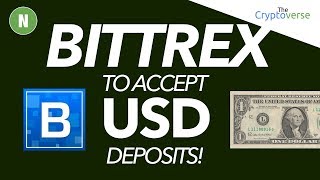 Bittrex To Accept USD 💰 Deposits Plus 5th Feb Market Analysis [upl. by Sices]