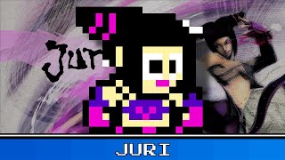 Juris Theme 8 Bit Remix  Super Street Fighter 4 [upl. by Irol193]