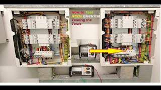 How to Test RCDs Electrical Testing the Tests [upl. by Brower]