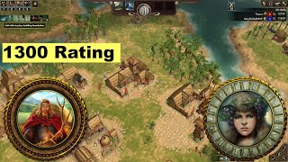 Freyr vs Gaia  1300 Rating 1v1 Ranked  Age of Mythology Retold [upl. by Butch287]