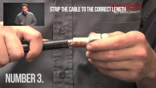 How To Crimp a Battery Terminal [upl. by Marketa]