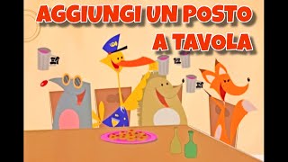 Aggiungi un posto a tavola  Marty e i suoi amici  Canzoni Per Bambini [upl. by Priscella]