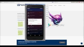 Droidbug malware Haunter Android laboratory APK  Presentation [upl. by Willmert582]