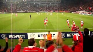 Olympiakos  standard liege 21 goal Mitroglou [upl. by Edroi]