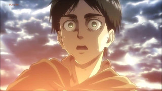 Shingeki no kyojin Reiner y bertholdt se transforman en titanes En español HD [upl. by Ahtoelc]