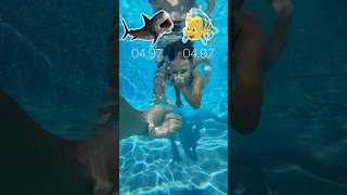 🦈SHARK vs 🐠FLOUNDER  speed challenge challenge shorts [upl. by Ecirual]