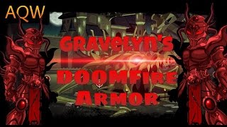 AQW How To Get DOOMFire OF Gravelyn Armor  Helm [upl. by Ennaeed76]