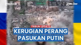 Total Kerugian Pasukan Putin di Ukraina 326 helikopter dan 12274 drone hancur [upl. by Tezile]