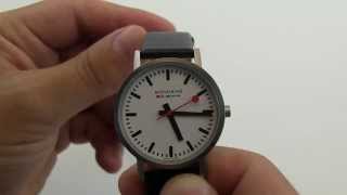 Mondaine Swiss Railways Watch A6603031416SBB [upl. by Longawa]