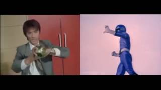 Shurikenger Henshin amp Past Heroes Comparison  Sentai Actors [upl. by Araj124]