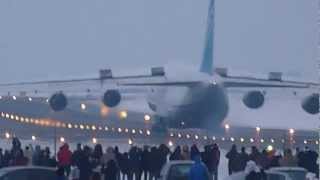 Rusłan Antonov An124  Port Lotniczy Lublin [upl. by Boulanger]